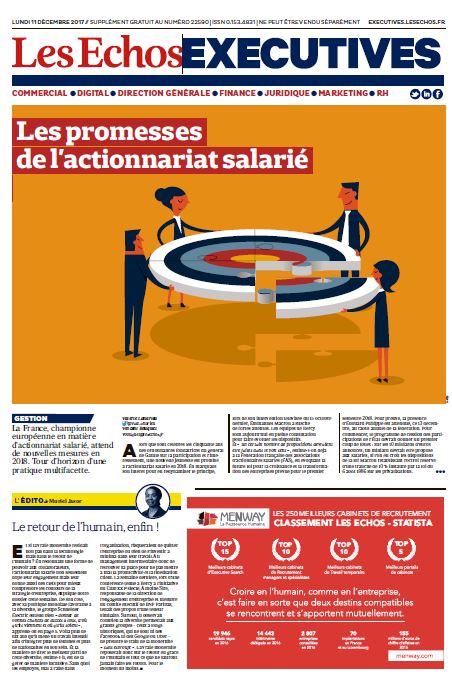 Numéro Spécial des Echos sur l'Actionnariat Salarié.